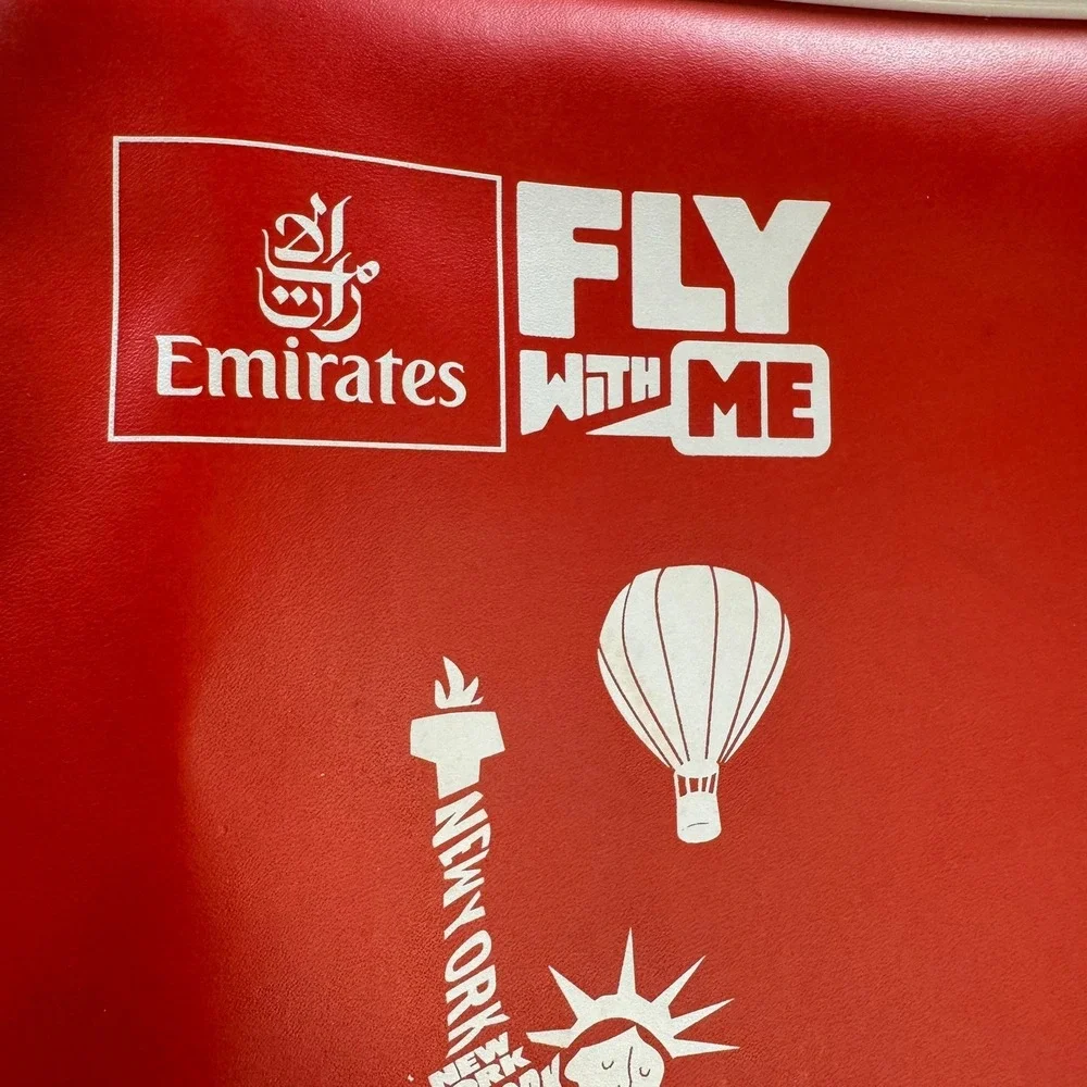 Emirates Fly With Me Lonely Planet Kids Red Messenger Bag Retro Aviation Collect